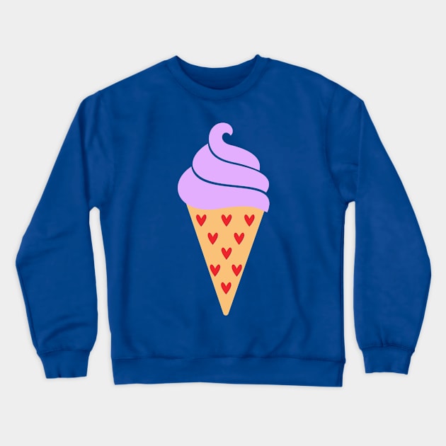 ICECREAM LOVER Crewneck Sweatshirt by MarkBlakeDesigns